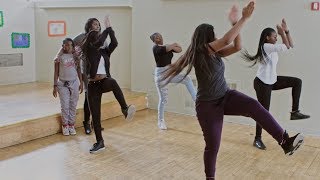 The McKinley Clovers express themselves through stepping. When gun ...