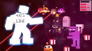 Победа Над Скотт Коутоном[Fnaf World Hard Mode]