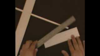 How to make a Balsa wood glider model.