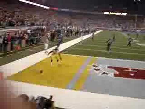 Willie Parker'ss 75 run for a touch down, superbowl 40.