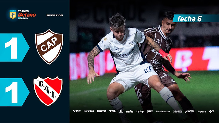 PLATENSE 1 - 1 INDEPENDIENTE I Resumen del partido | #TorneoBetano Apertura 2025