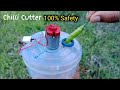 How To Make Chilli Cutter || Green Chilli Cutter || Hara Mirch Kaatne Ki Machine || 💯% Safety