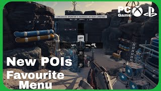New Favourite Menu And POI Stories Mods