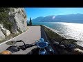 "Strada della Forra", riding the Forra Road - Tremosine - Lake Garda - Italy - road SP 38