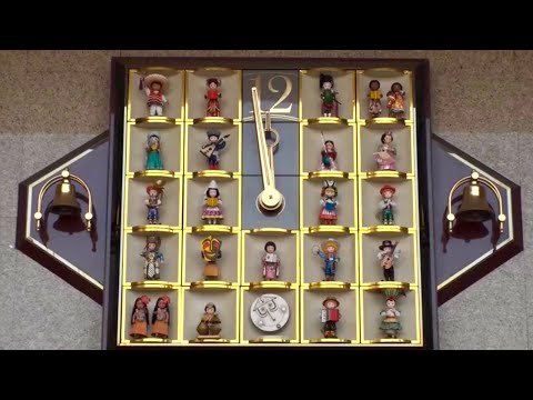 it's a small world 時計　ディズニー　70周年 it's a small world'' Clock, Disneyland 70th Anniversary