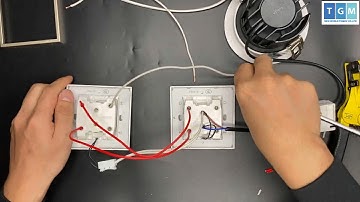 Hướng dẫn lắp công tắc 20A 32A 2 chiều có đèn LED dòng Simon i7 bật tắt 2 vị trí cho bình nóng lạnh