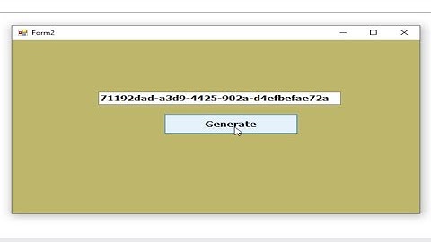 Programming VB.net: How to Generate random bill number using GUID