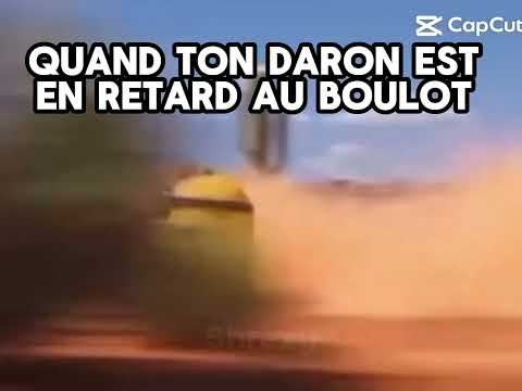 Mon daron qui ne freine jamais 