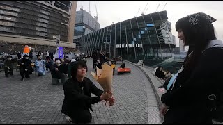 Flashmob Surprise Proposal Charice ｢Louder｣ JR大阪駅 北口 フラッシュモブ サプライズ プロポーズ