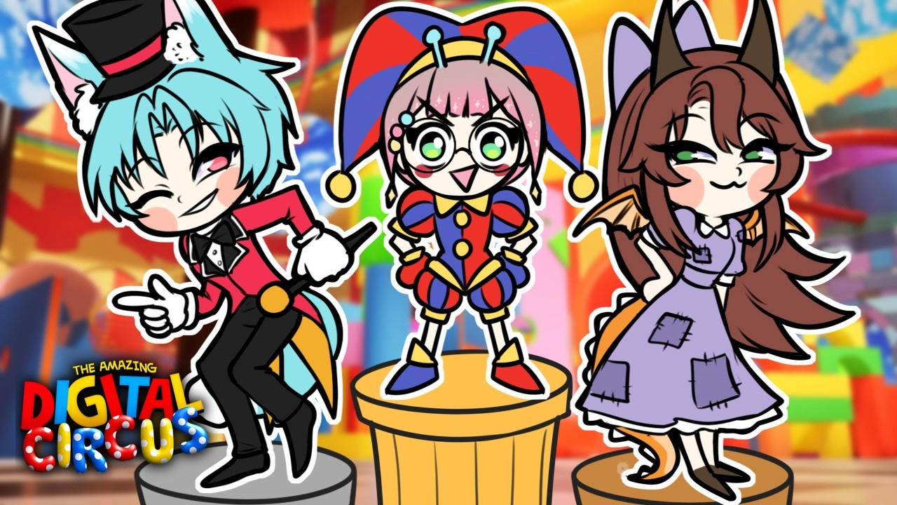Nos convertimos en los personajes del AMAZING DIGITAL CIRCUS en el Dress to impress de ROBLOX