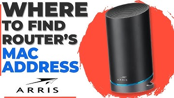 MAC Address of Your Arris Surfboard mesh Router | Where to Find
