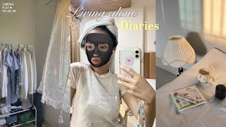 Living alone in Guwahati (India) : Decorating my room| grocery haul l life update. screenshot 5