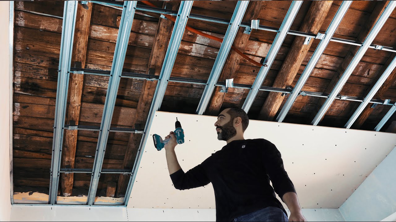 превращаем мертвый деревянный потолок в живой.