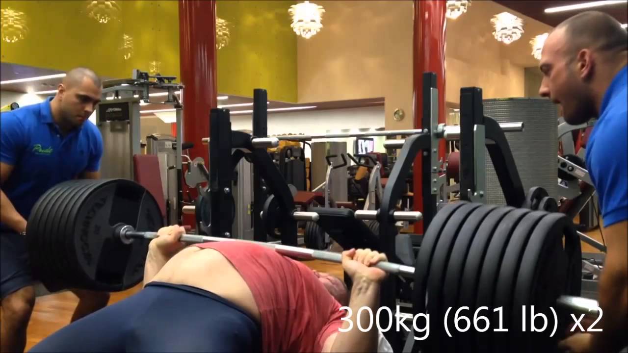 Sarychev Benchpress 300kg