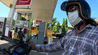 Philippines, Updating iligan city Honda click on the road, 4K