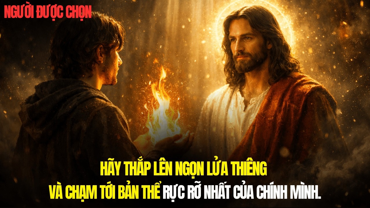 HÃY THẮP LÊN NGỌN LỬA THIÊNG VÀ CHẠM TỚI BẢN THỂ RỰC RỠ NHẤT CỦA CHÍNH MÌNH.