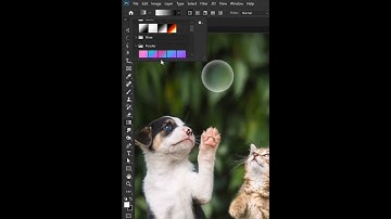 Make Bubbles in Photoshop #photoshop #shorts #tips #tricks #bubble #photoshoptips #photoshoptricks