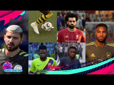 WZRD PCK V10 (100+ FACES, 45+BOOTS, ALL NEW BALLS, TATTOOS, TRANSFERS, 2019/20 40+KITS & MINIKITS)