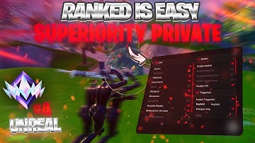 CHEATING In Unreal Ranked Lobbies With The BEST Fortnite CHEAT...🎯 ft. superiority.cc