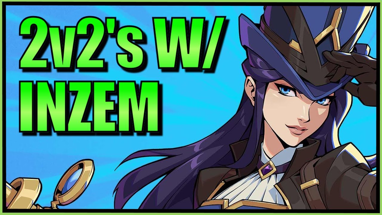 SonicFox -  Trying Out 2v2 Duos With Inzem's Caitlyn【2XKO】