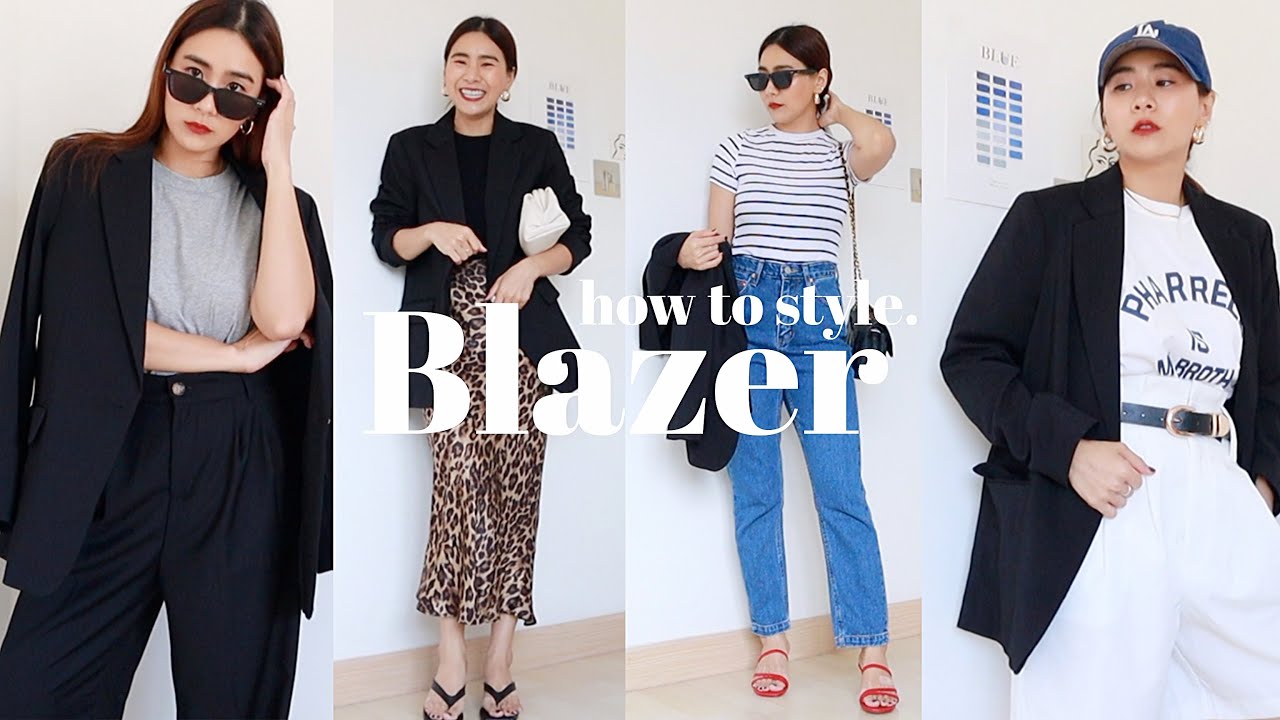 BLAZER แต่งตัวด้วยเสื้อเบลเซอร์สไตล์เกาหลี + บอกพิกัด📌 | WEARTOWORKSTYLE