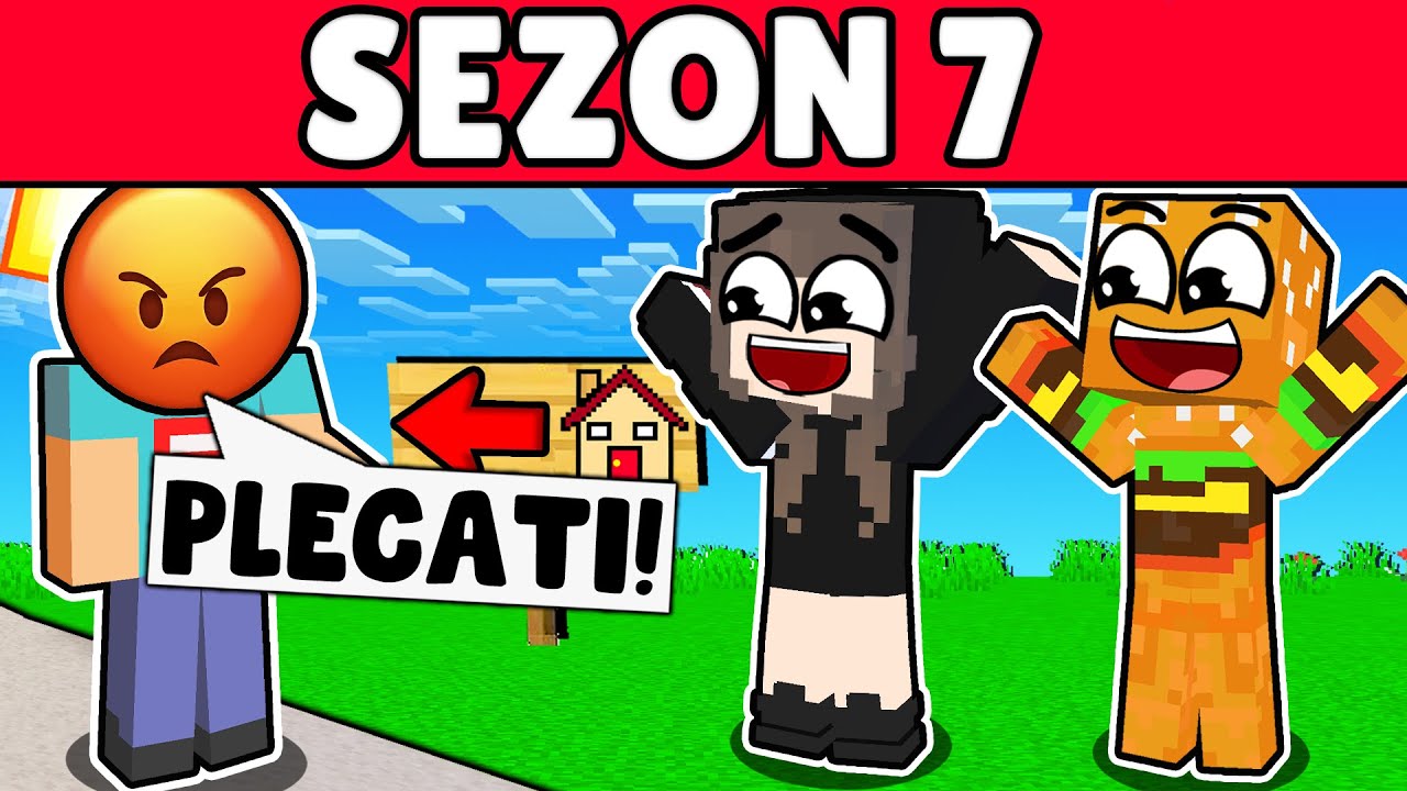 Eu, Ana si Vecinii...😂 (Minecraft: CityCraft Sezon 7 COMPLET)