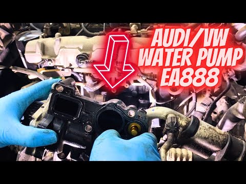 DIY AUDI / VW Water Pump Replacement (08-17) EA888 / 2016 AUDI Q5