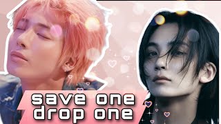 [BLIND] SAVE ONE DROP ONE | 17 ROUNDS | MALE KPOP IDOLS