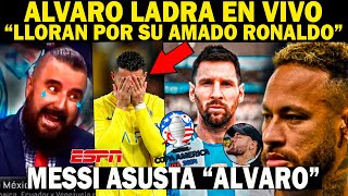 Messi HUMILLA 'ALVARO MORALES'| CR7 se DESPLOMA en LLANTO en VIVO| NEYMAR DEFIENDE a La PILGA