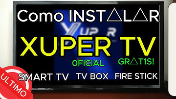 Como instalar XUPER tv! Oficial en tu SMART TV, tv box, fire stick / version GR△T1S!#