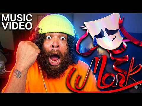 MASK (Gangle's Song) Feat. Marissa Lenti from The Amazing Digital Circus REACTION!