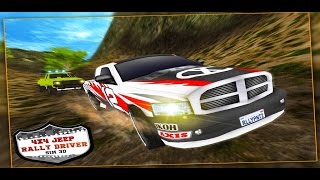 4x4 Jeep Rally Driver Sim 3D - [iOS/Android Gameplay] screenshot 1