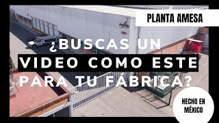 Videos Para Fábricas O Plantas De Trabajo. Videos Industriales. Amesa México.