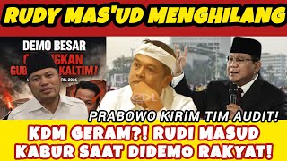 Rudy Masud Menghilang kdm Geram  Rudy Masud Kabur Saat Didemo Rakyat Prabowo Kirim Tim Audit