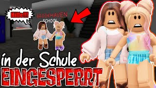 ISY & SANDY werden in der Schule 🏫 EINGESPERRT ❌ in BROOKHAVEN 🏡 Roblox Roleplay Story RP DEUTSCH