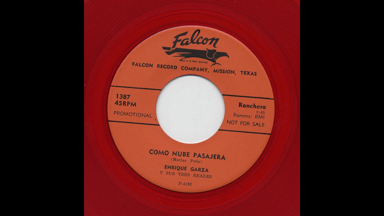 Enrique Garza - Como Nube Pasajera - Falcon 1387