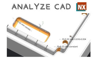 How to Analyze CAD data for Manufacturing in NX? Siemens NX. Analyse Cam data in NX.