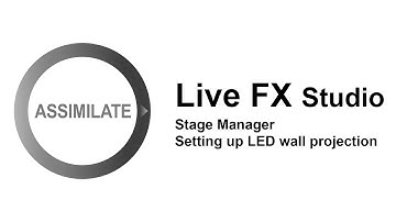 Assimilate Live FX Studio - Virtual Production: Stage Manager & Projection Mapping for LED Volumes