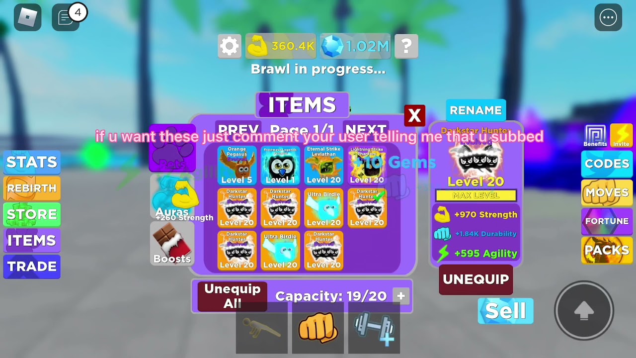 Giving Away Free Pets In Muscle Legends YouTube giving-away-free-pets-in-muscle-legends-youtube