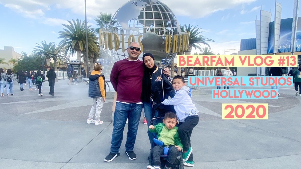 BEARFAM VLOG #13 || UNIVERSAL STUDIOS HOLLYWOOD