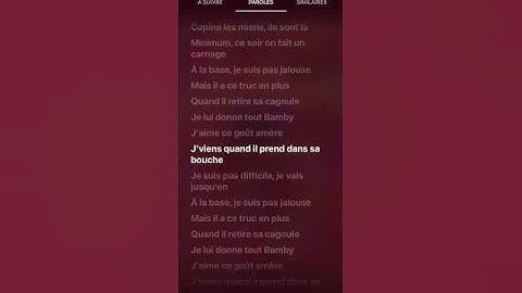 Thumbnail of Pas Jalouse [ lyrics ] #pasjalouse #kerchak #bamby #music #lyrics #shorts