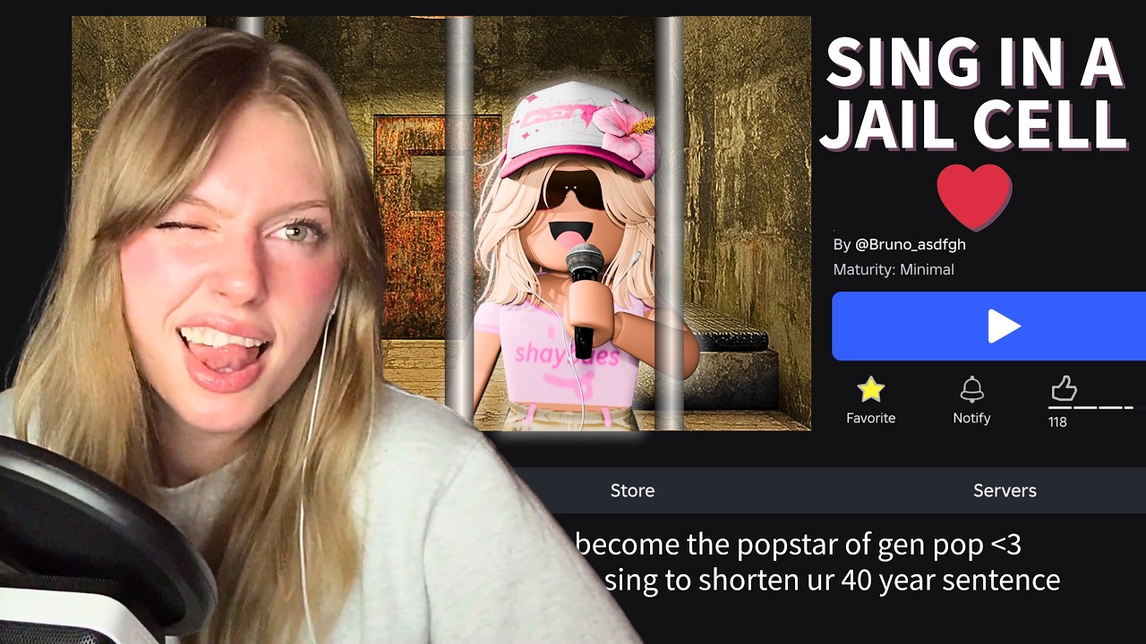 playing the Walmart versions of Sing It!! (Roblox Singing Games)