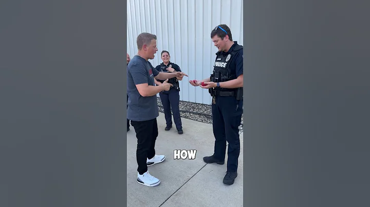 Stealing A Police Officer's Watch 👮‍♀️#shorts