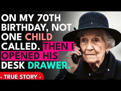 On My 70th Birthday, Not One of My 3 Children Called. Then I Found Walter's Letter Hidden in His...