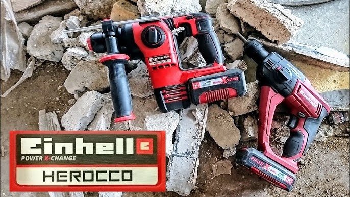 Demo Video: Einhell 18V Herocco SDS + Brushless Hammer Drill with