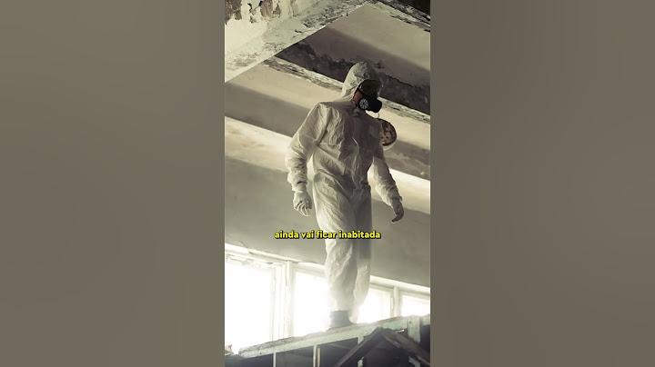 por que dá pra VIVER em HIROSHIMA mas não em CHERNOBYL?