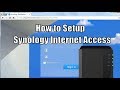 How to Access a Synology NAS over the Internet