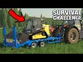 SKID STEER LOADER DELIVERY - Survival Challenge No Mans Land FS19 Ep 90