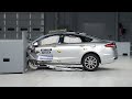 2017 Ford Fusion driver-side small overlap IIHS crash test