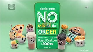 IKLAN GRABFOOD NO MINIMUM ORDER Ver.1 • 15s (2022)